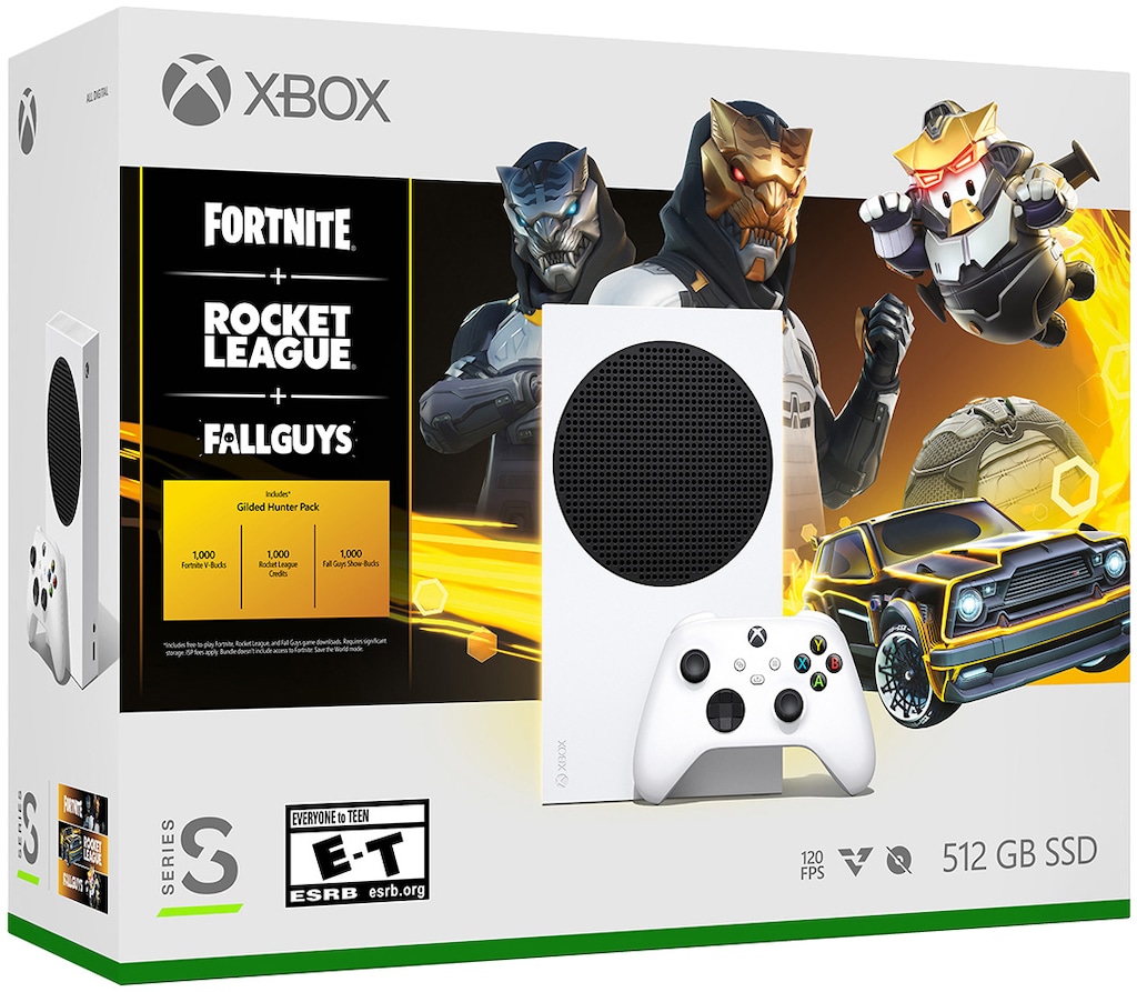 Xbox Series S (Fortnite, Rocket League, Fall Guys 同梱版