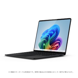 Microsoft｜マイクロソフト｜13.8インチ Surface Laptop（第 7 世代） Snapdragon X Plus/16GB/512GB（ブラック）｜ZGM-00056
