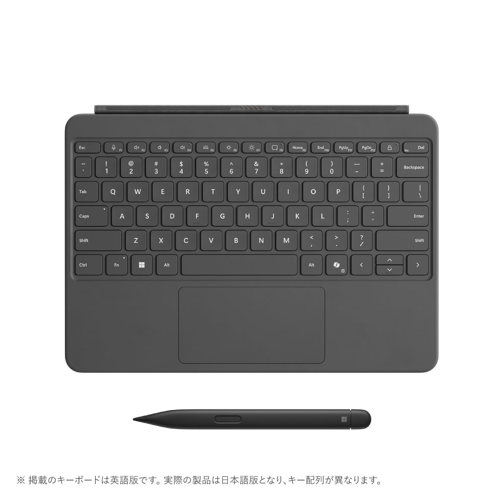 Surface Pro 12 インチ キーボード(スリムペン付)ストーングレー