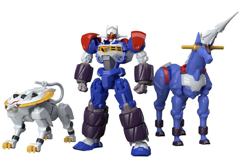 バンダイ　スーパーミニプラ　グレートファイバード　素組完成品　ジャンクホコリ有り スーパーミニプラ 戦闘メカ ザブングル(カラーB)（4個入