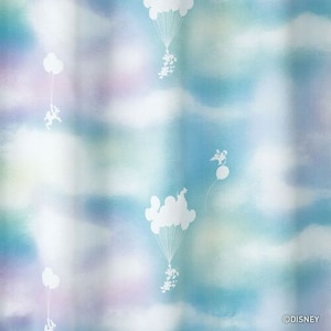 �X�~�m�G(SUMINOE)�bMICKEY/�����E �Ռ�2���J�[�e�� 1������i��100�~����200cm�E�u���[�j�bM1195-100-200