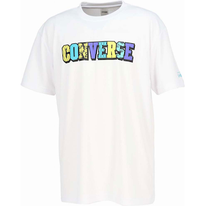 コンバース｜プリントTシャツ(ホワイト･サイズ：L)【在庫処分】｜CON-241356-1100-L