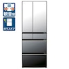 日立｜617L 6ドア冷蔵庫（クリスタルミラー）｜R-HXC62X-X