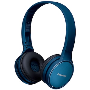 パナソニック｜Bluetooth対応ダイナミック密閉型ワイヤレスヘッドホン（ブルー）｜RP-HF410B-A