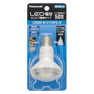 �p�i�\�j�b�N�bLED�d�� �~�j���t�` 50W�`����/110lm(�����F)�y1�z�bLDR5DWE17RF5X