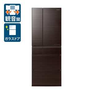 550l 6ドア冷蔵庫 アルベロダークブラウン Joshin Webショップ 通販 パナソニック Nr F557hpx T