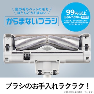 からまないブラシ