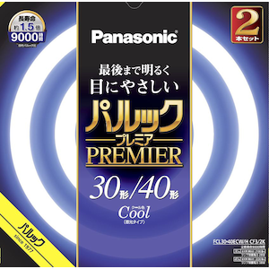パナソニック｜30形+40形丸型蛍光灯・クール色（昼光色）｜FCL3040ECWHCF32K