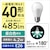 �p�i�\�j�b�N�bLED�d�� ��ʓd���` 40W�`����/485lm�i�����F�����j�y2�Z�b�g�z�bLDA4NGK42T