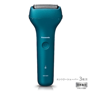 パナソニック｜メンズシェーバー[電気シェーバー]【3枚刃】【USB充電式】（青）｜ES-RT4AU-A
