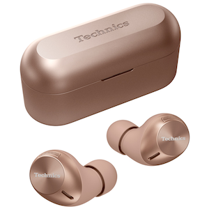 テクニクス｜ノイズキャンセリング搭載完全ワイヤレス Bluetoothイヤホン（ローズゴールド）｜EAH-AZ40M2-N