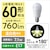 パナソニック｜LED電球 小形電球形 760lm（温白色相当）｜LDA7WWGE17SK6X