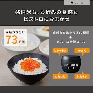 全国の銘柄米に合った炊飯「銘柄炊き分け」