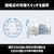 パナソニック｜LED懐中電灯 50ルーメン｜BF-BM11M-W