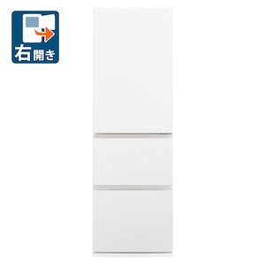 パナソニック｜365L 3ドア冷蔵庫（マットホワイト）【右開き】｜NR-C37ES1-W