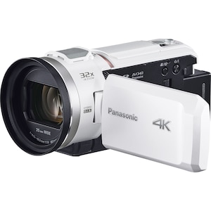 パナソニック｜デジタル4Kビデオカメラ「HC-VX3」（パールホワイト）｜HC-VX3-W