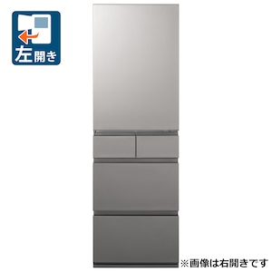 パナソニック｜410L 5ドア冷蔵庫（シルバー）【左開き】｜NR-E41RY2L-S
