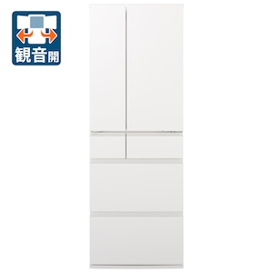 パナソニック｜551L 6ドア冷蔵庫（パールホワイト）｜NR-F55HY2-W