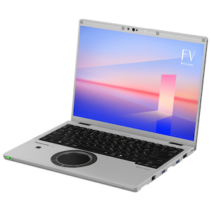 パナソニック｜Panasonic｜ノートパソコン FV バッテリー2個モデル(標準+軽量)(14型/Windows11/Office2024/Core Ultra 5 125U/メモリ16GB/SSD512GB/2160x1440)ブラック＆シルバー｜CF-FV5GDMCR