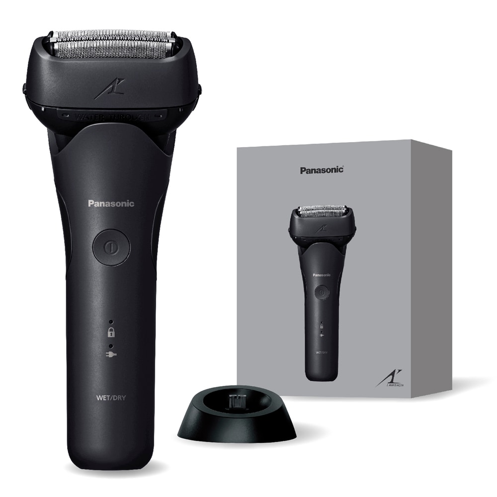 Poree メンズ電気シェーバー PS182 ブラック メンズシェーバー[電気シェーバー]【3枚刃】【AC100-240V】（黒