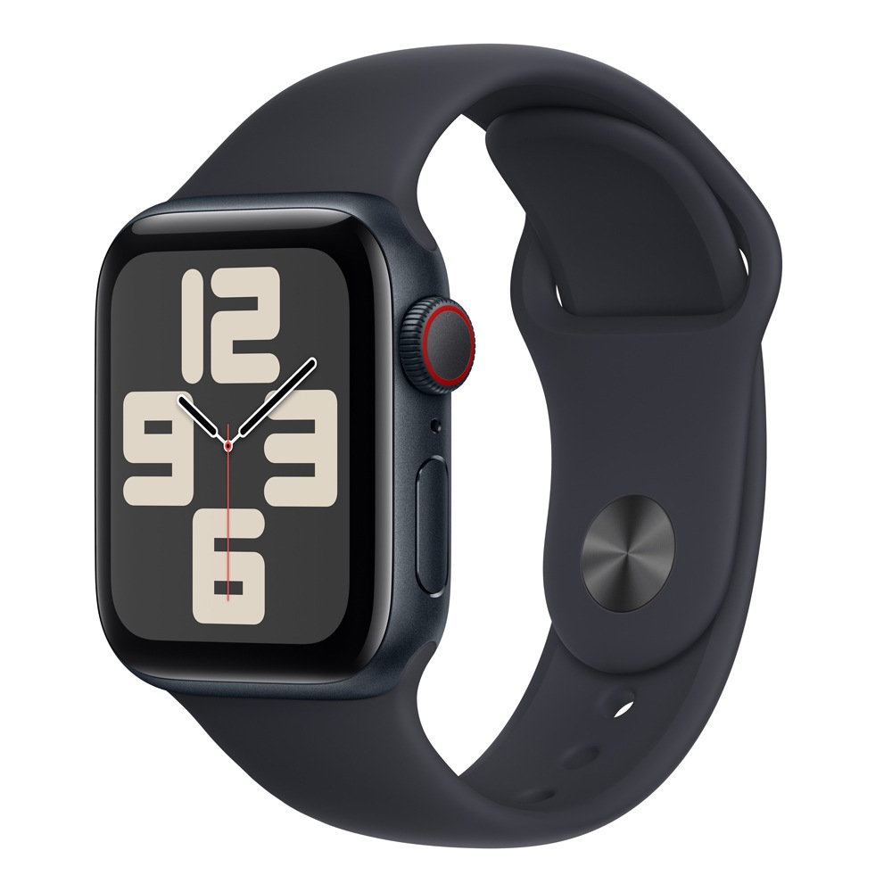 Apple Watch SE（GPS + Cellularモデル）- 40mmミッドナイト ...