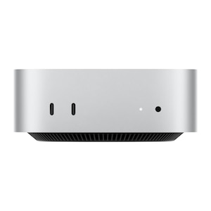 Apple｜Mac mini：10コアCPU/10コアGPUを搭載したAppleM4チップ（16GB/512GB SSD）｜MU9E3J/A