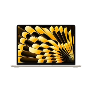 Apple｜13インチMacBook Air: 8コアCPUと8コアGPUを搭載したApple M3チップ, 8GB, 256GB SSD - スターライト｜MRXT3J/A