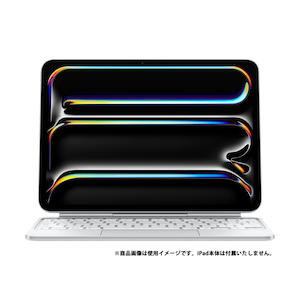 Apple�b11�C���` iPadPro�iM4/M5�j�p Magic Keyboard ���{�� �z���C�g�bMWR03J/A