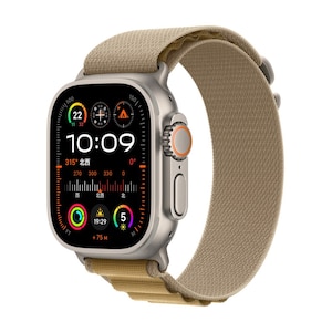 Apple�bApple Watch Ultra 2�iGPS + Cellular���f���j- 49mm�i�`�������`�^�j�E���P�[�X�ƃ^���A���p�C�����[�v - M�y�݌ɏ����z�bMX4F3J/A