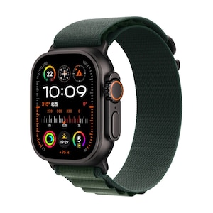 Apple�bApple Watch Ultra 2�iGPS + Cellular���f���j- 49mm�u���b�N�`�^�j�E���P�[�X�ƃ_�[�N�O���[���A���p�C�����[�v - L�y�݌ɏ����z�bMX4T3J/A