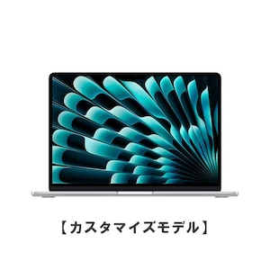 Apple�b13�C���`MacBook Air �y�J�X�^�}�C�Y���f���z 8�R�ACPU��10�R�AGPU�𓋍ڂ���Apple M3�`�b�v, 8GB, 512GB SSD ���{��iJIS�j- �V���o�[�bZ1B90004C