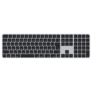 Apple�bApple�V���R������Mac���f���pTouch ID����Magic Keyboard�i�e���L�[�t�� USB-C�j- ���{��iJIS�j- �u���b�N�L�[�bMXK83J/A