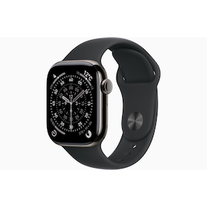 Apple�bAppleWatch Series 11�iGPS+Cell�j�@42mm�@�X���[�g�`�^�j�E���P�[�X�ƃu���b�N�X�|�[�c�o���hS/M�bMF8R4J/A