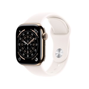 AppleWatch Series 11（GPS+Cell） 42mm ゴールドチタニウムとライト 