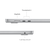 Apple�b15�C���`MacBook Air: 10�R�ACPU��10�R�AGPU�𓋍ڂ���Apple M5�`�b�v, 16GB, 1TB SSD - �V���o�[�bMDVA4J/A