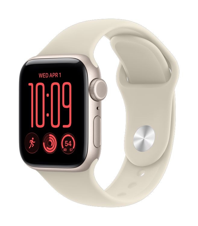Apple Watch SE 3（GPS + Cellularモデル）- 40mmスターライト