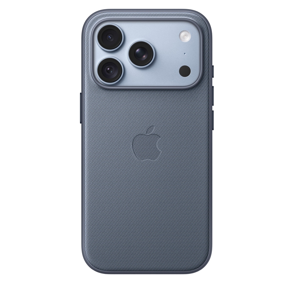 MagSafe対応iPhone 18 Proテックウーブンケース - シャンブレーブルー
