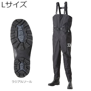 ダイワ ソルトブレスウェーダーネオ SW-4550B-NE 揺らが 先丸 ブラック 