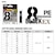 �_�C���bUVF PE�f�����Z���T�[X8EX+Si3 300m(1.5��/����21lb)�u���b�N�bUVF PE�ޭ׾ݻ�X8EX+Si3 300m(1.5�޳/21lb)