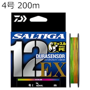 �_�C���bUVF SALTIGA�f�����Z���T�[�~12EX+Si3 200m(4��/����68lb)5�J���[�bUVF SALTIGA�ޭ׾ݻ��~12EX+Si3 200m(4�޳)5�װ