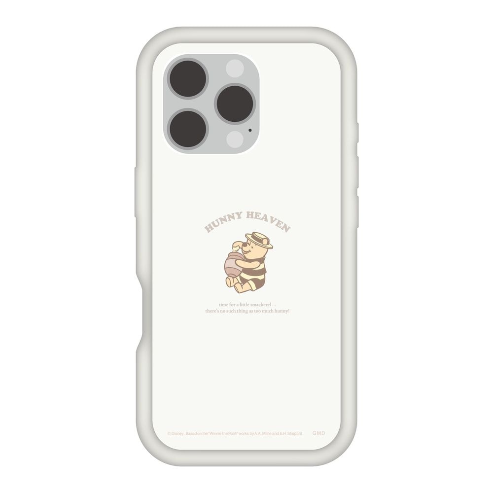 iPhone 16 Pro用 プランプフレームケース ディズニー（くまの