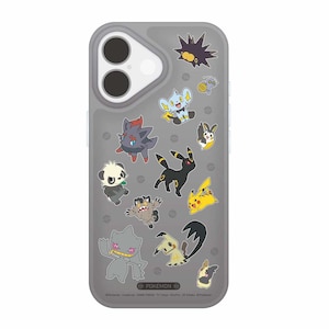 �O���}���f�B�[�Y�biPhone 17�p  �ϏՌ��P�[�X IIIIfit Clear �|�P�����i�u���b�N�j�bPKE-22BK