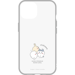 �O���}���f�B�[�Y�biPhone15/14/13�p �ϏՌ��P�[�X IIIIFIT CLEAR ��������i�ӂ肩����j�bCK-24C