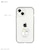 �O���}���f�B�[�Y�biPhone15/14/13�p �ϏՌ��P�[�X IIIIFIT CLEAR ��������i�ӂ肩����j�bCK-24C