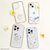 �O���}���f�B�[�Y�biPhone15/14/13�p �ϏՌ��P�[�X IIIIFIT CLEAR ��������i�ӂ肩����j�bCK-24C