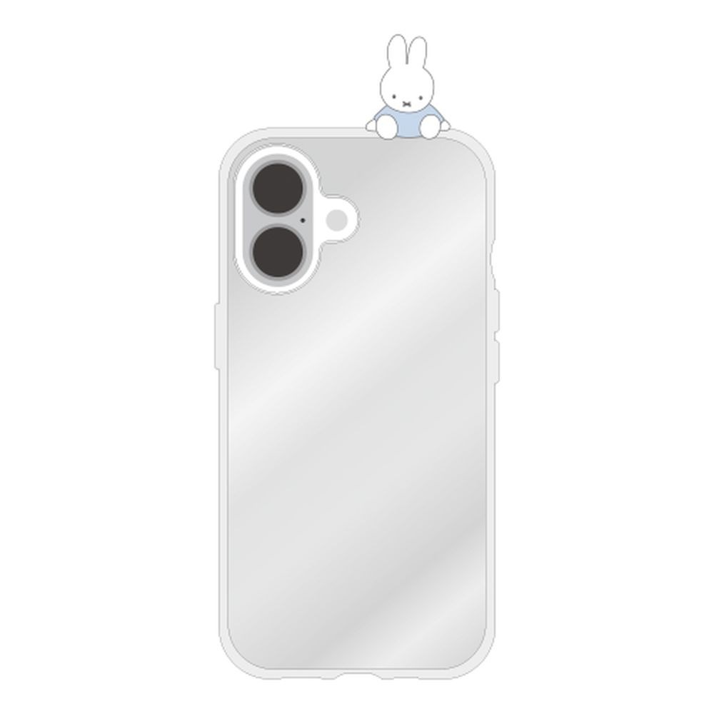 iPhone 16用 フレームケース IIIIFIT CLEAR ミッフィー