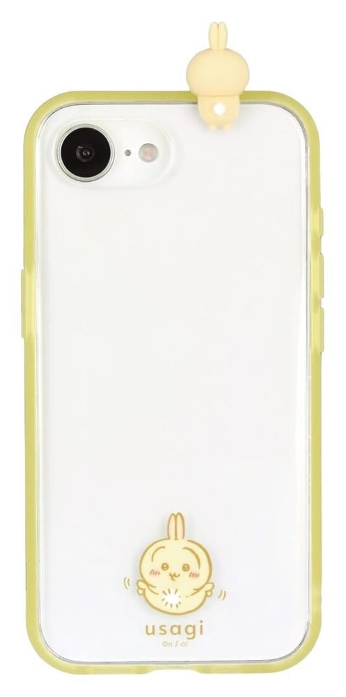 iPhone 16e用 フレームケース IIIIFIT CLEAR ちいかわ（ハチワレ