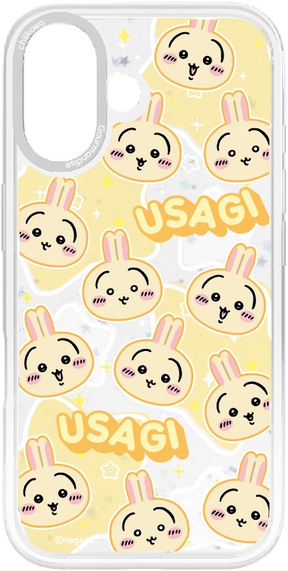iPhone16用 Camera Frame ケース ちいかわ（モモンガ