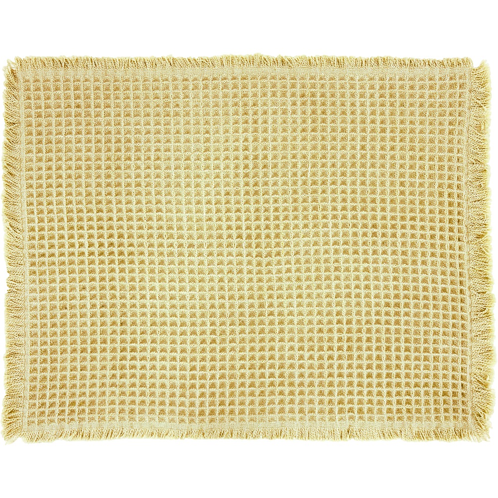 バスマット ワッフルバスマット （ベージュ・約45×60cm） | 林