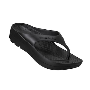 FLIPFLOP-BK-L TELIC リカバリーサンダル（Black・サイズ：L(26.5-27cm 